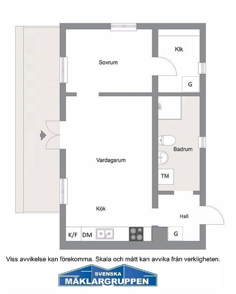 Bostadsrätt, Östregårds Väg 5 C, Centrala Märsta, Sigtuna