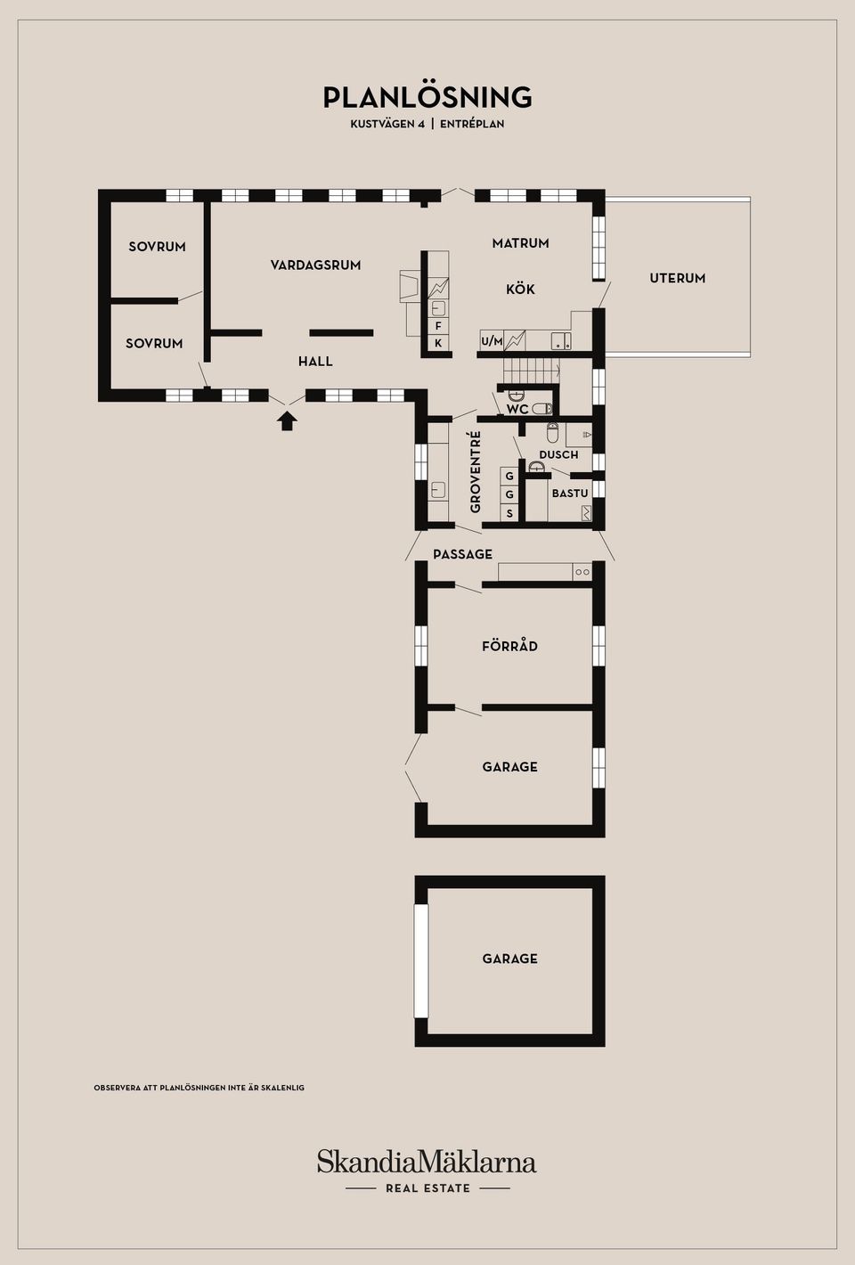 Gård/Skog, Kustvägen 4, Abbekås, Skurup