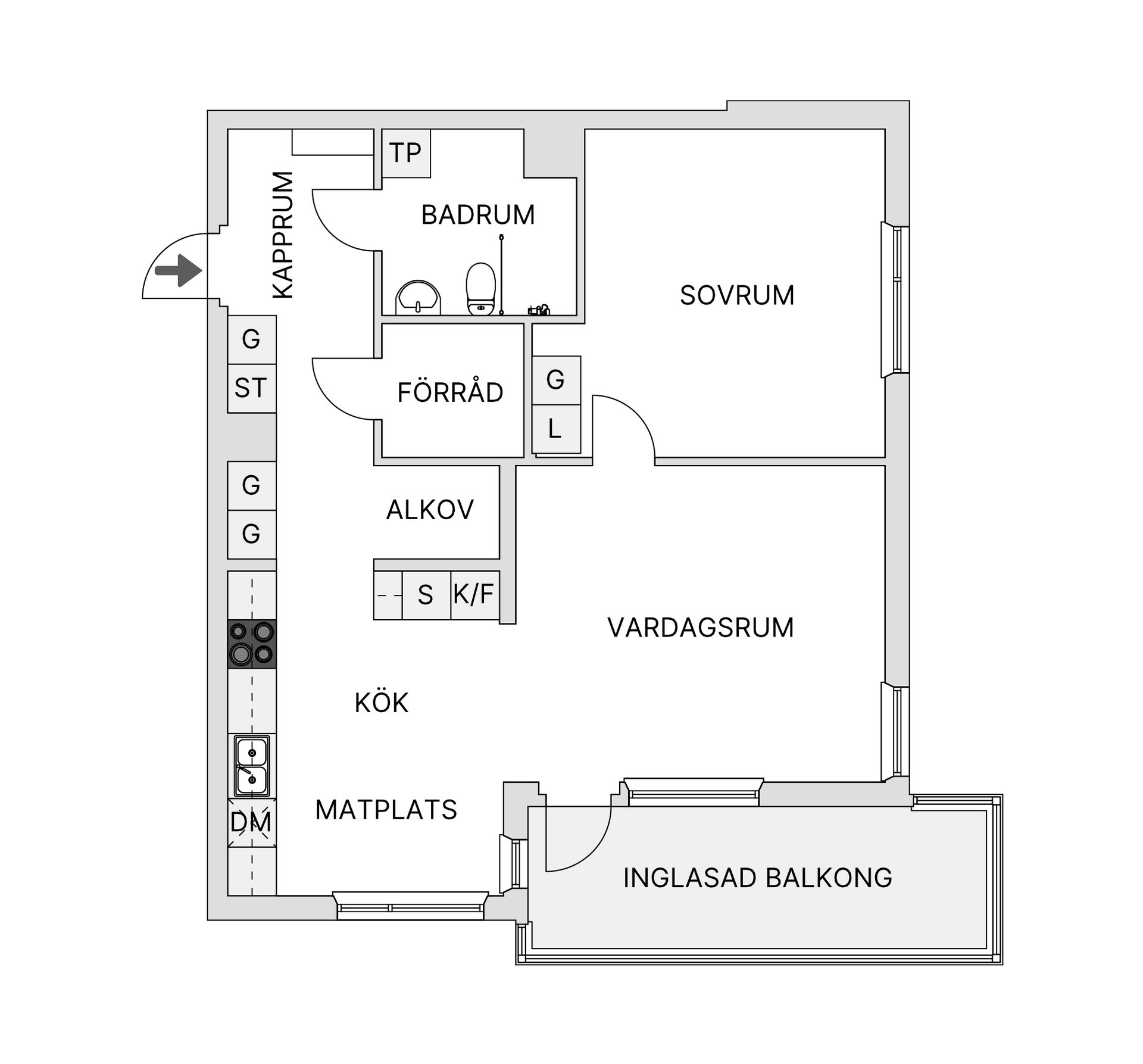 Bostadsrätt, Kungssätravägen 58, Sätra - Skärholmen, Stockholm