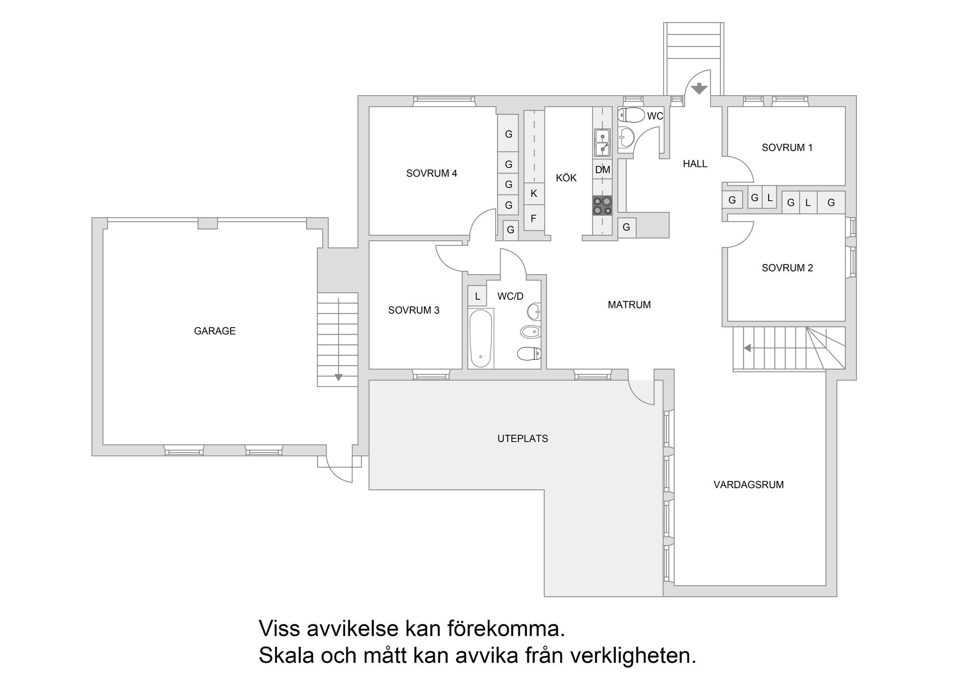 Villa, Granebergsvägen 13, Bålsta Graneberg, Håbo