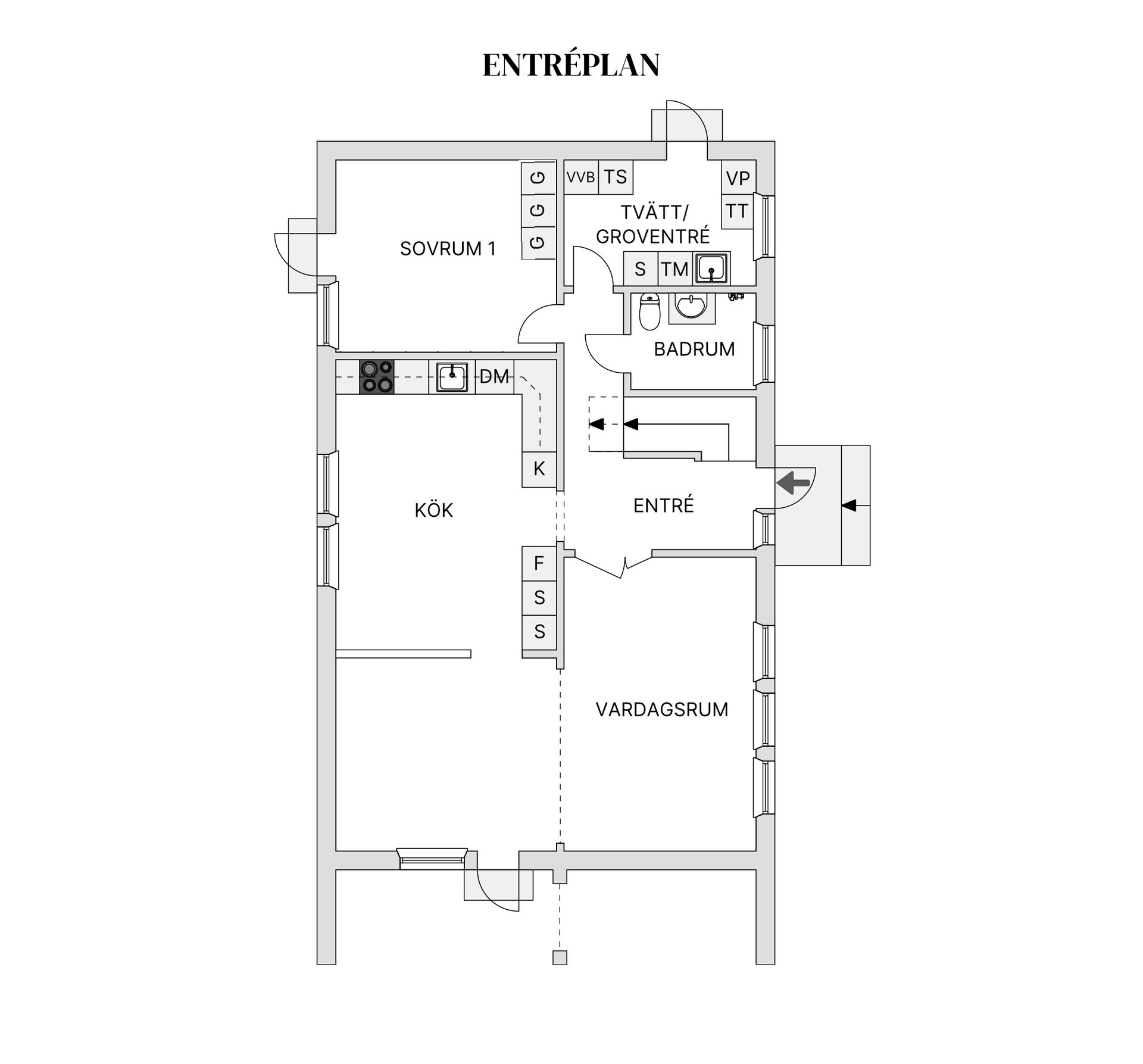 Villa, Smultronvägen 1B, Rörstorp, Värnamo