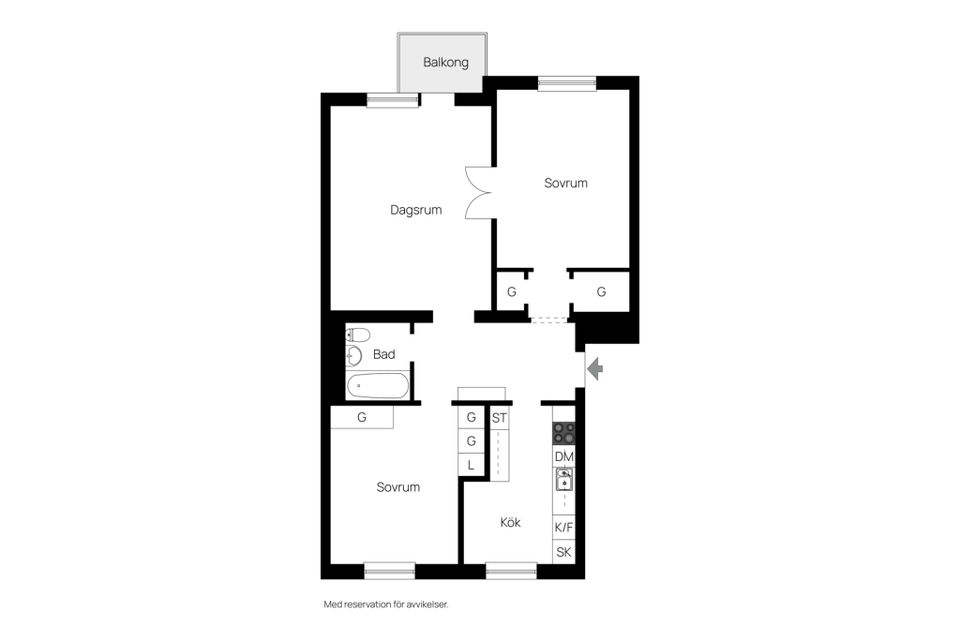 Bostadsrätt, Sturegatan 23 B, Luthagen, Uppsala