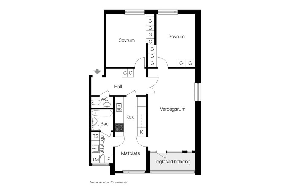 Bostadsrätt, Rävsnäsvägen 95, Örby, Stockholm