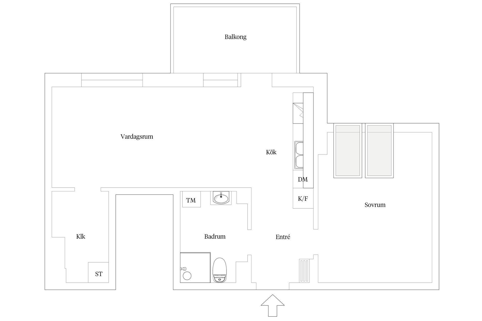 Bostadsrätt, Kindsgatan 4, Trandared, Borås