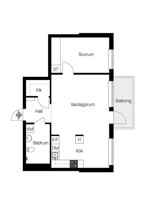 Bostadsrätt, Näsbylundsvägen 22, Roslags Näsby, Täby