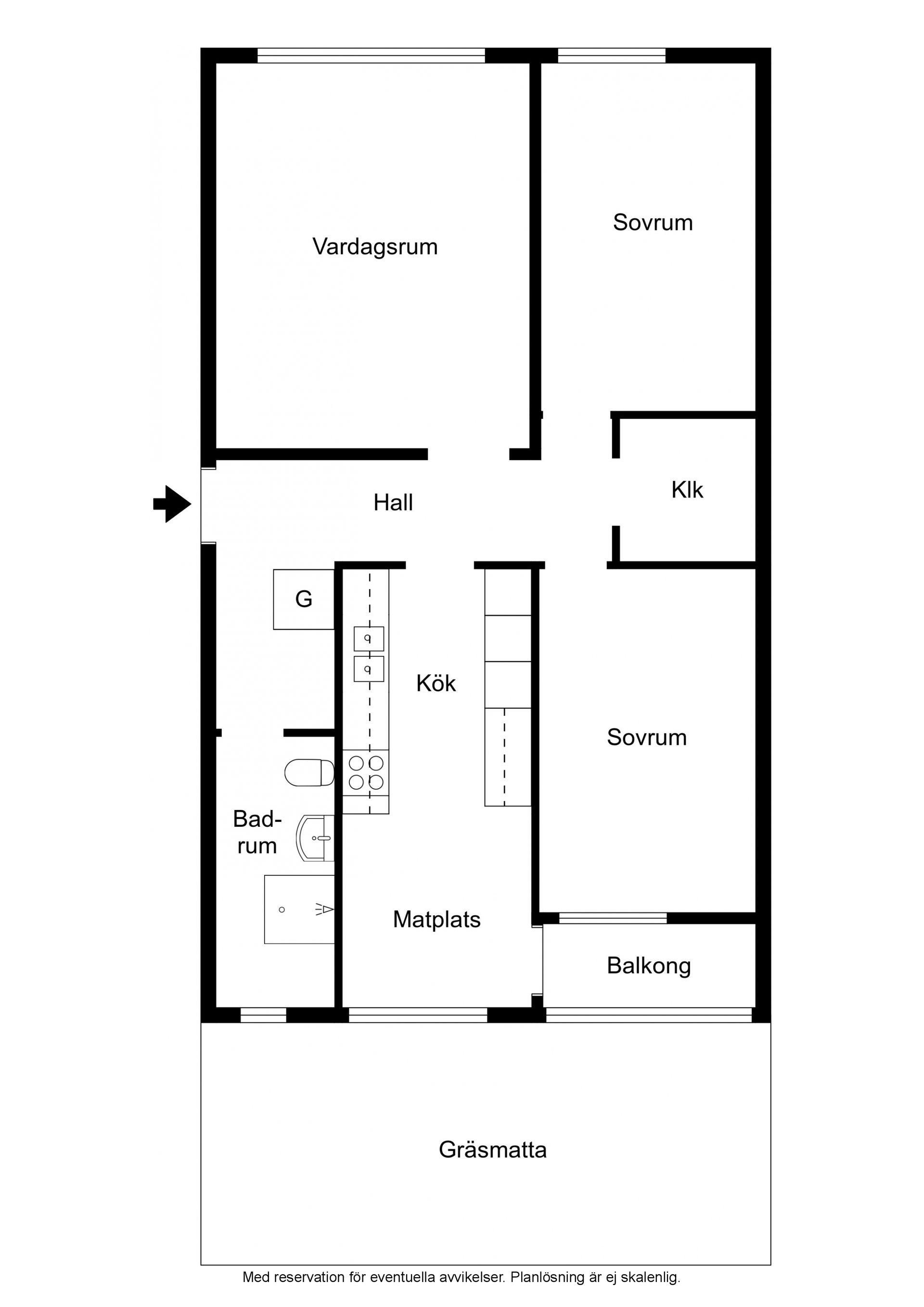 Bostadsrätt, Jaktstigen 43, Nöbbelöv, Lund