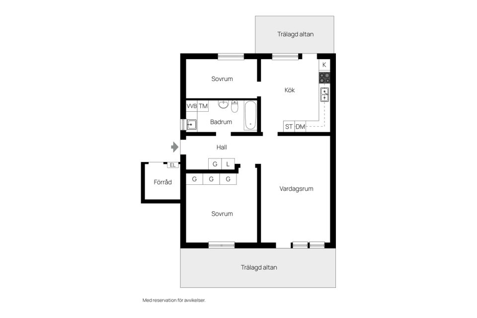 Bostadsrätt, Riala Kyrkväg 4, Riala, Norrtälje