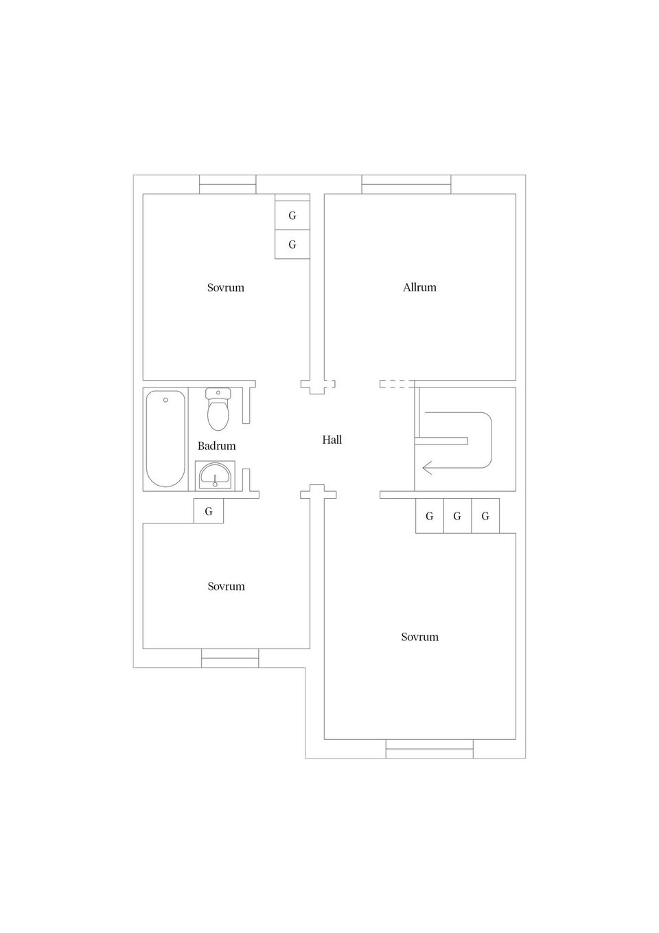 Bostadsrätt, Smaragdvägen 2C, Färjestaden, Mörbylånga