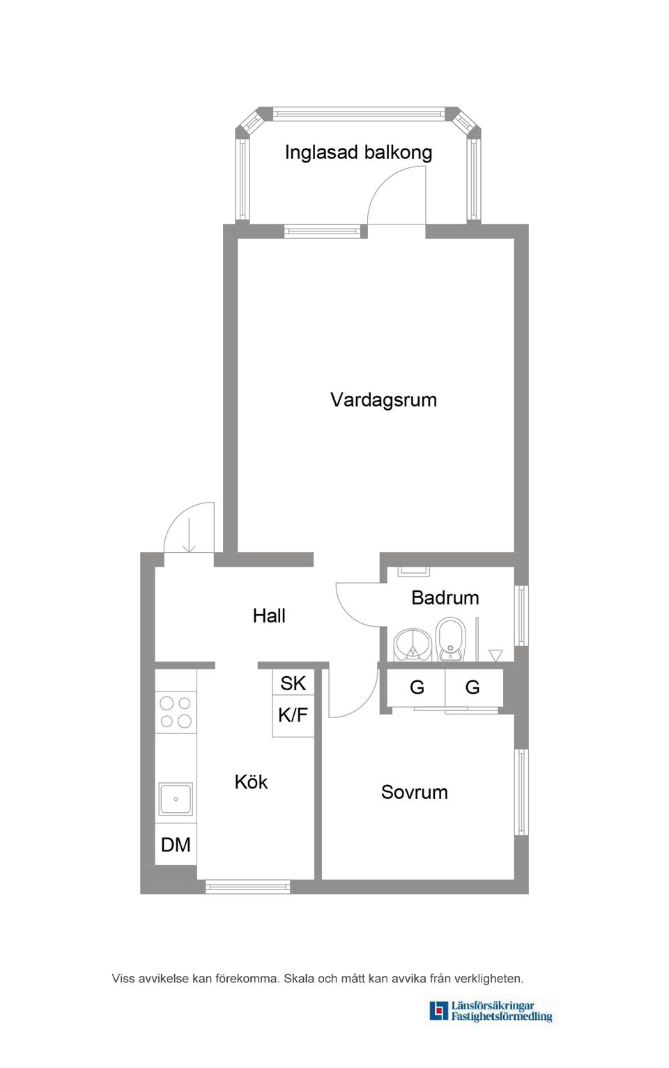 Bostadsrätt, Iggebygatan 2C, Kristiansborg, Västerås