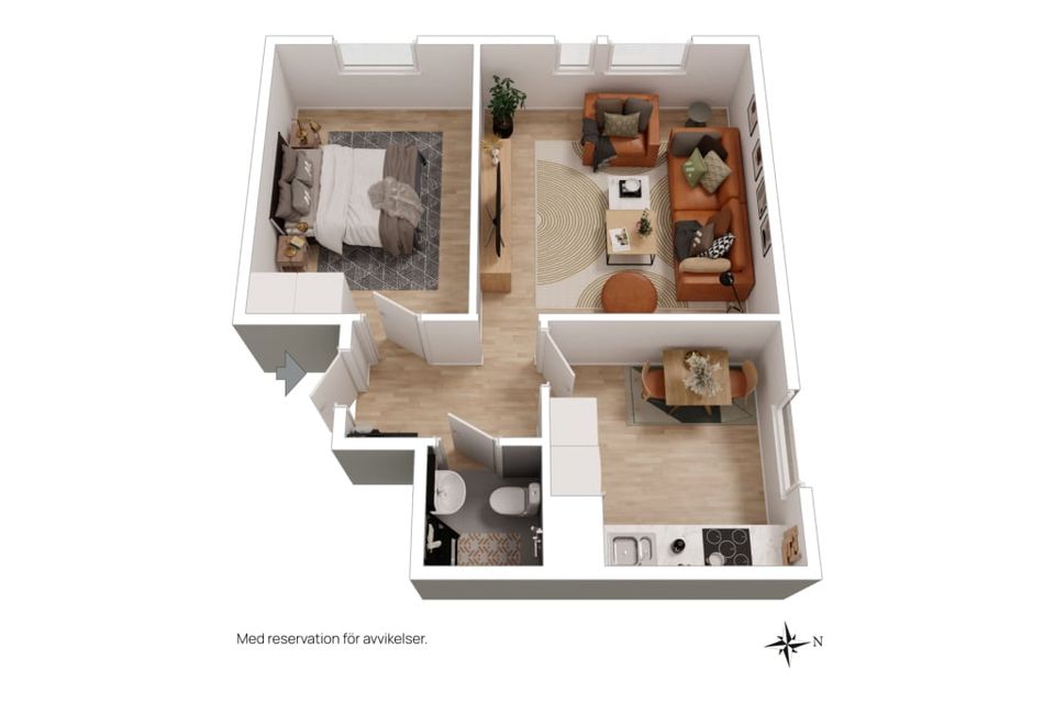 Bostadsrätt, Sjöbogatan 48, Borås