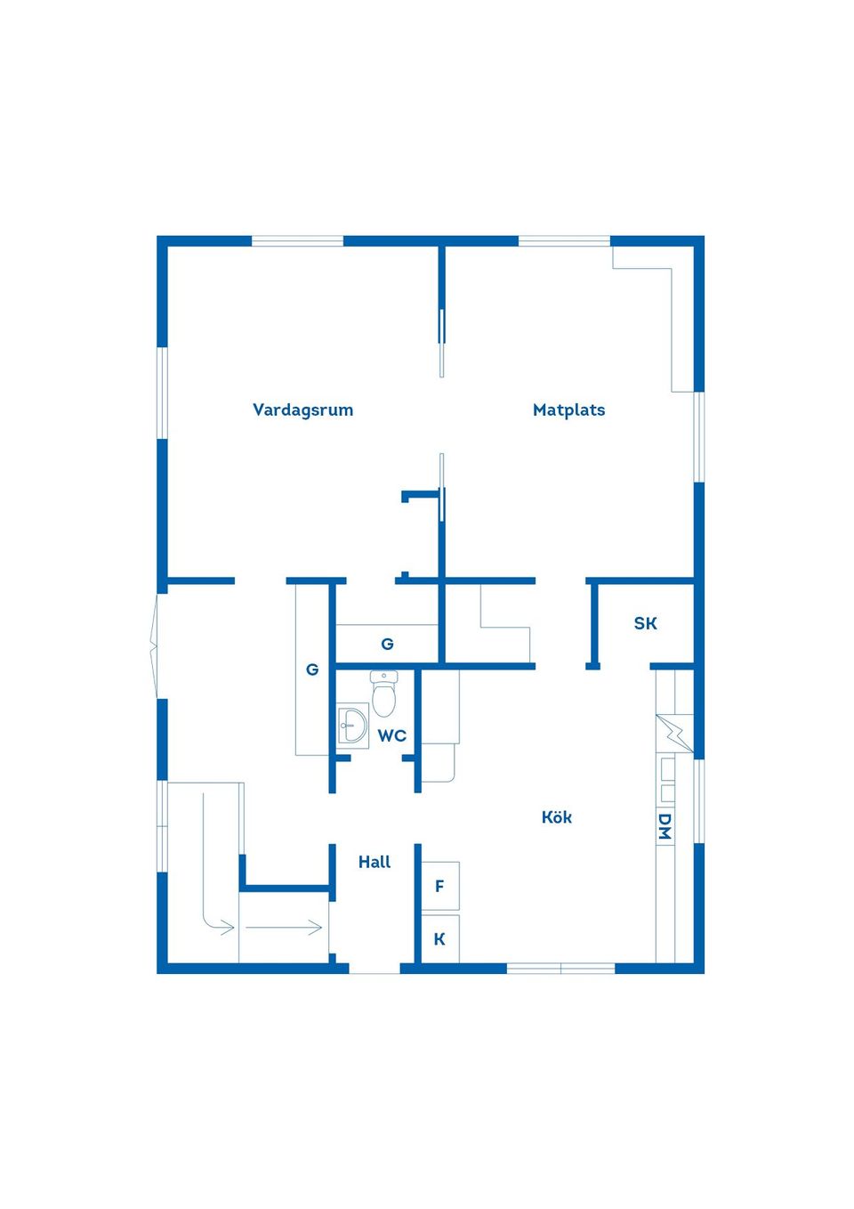 Villa, Wallénvägen 14, Åkerö, Leksand