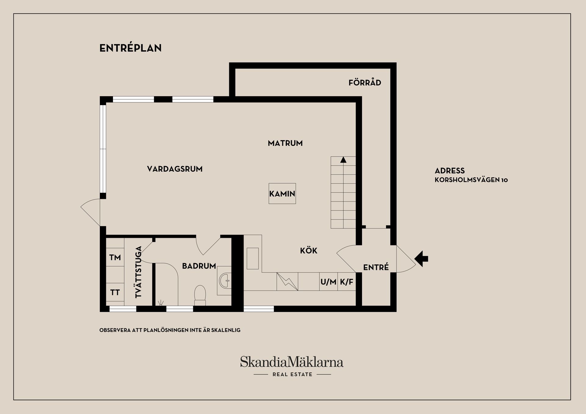 Villa, Korsholmsvägen 10, Älgö, Nacka