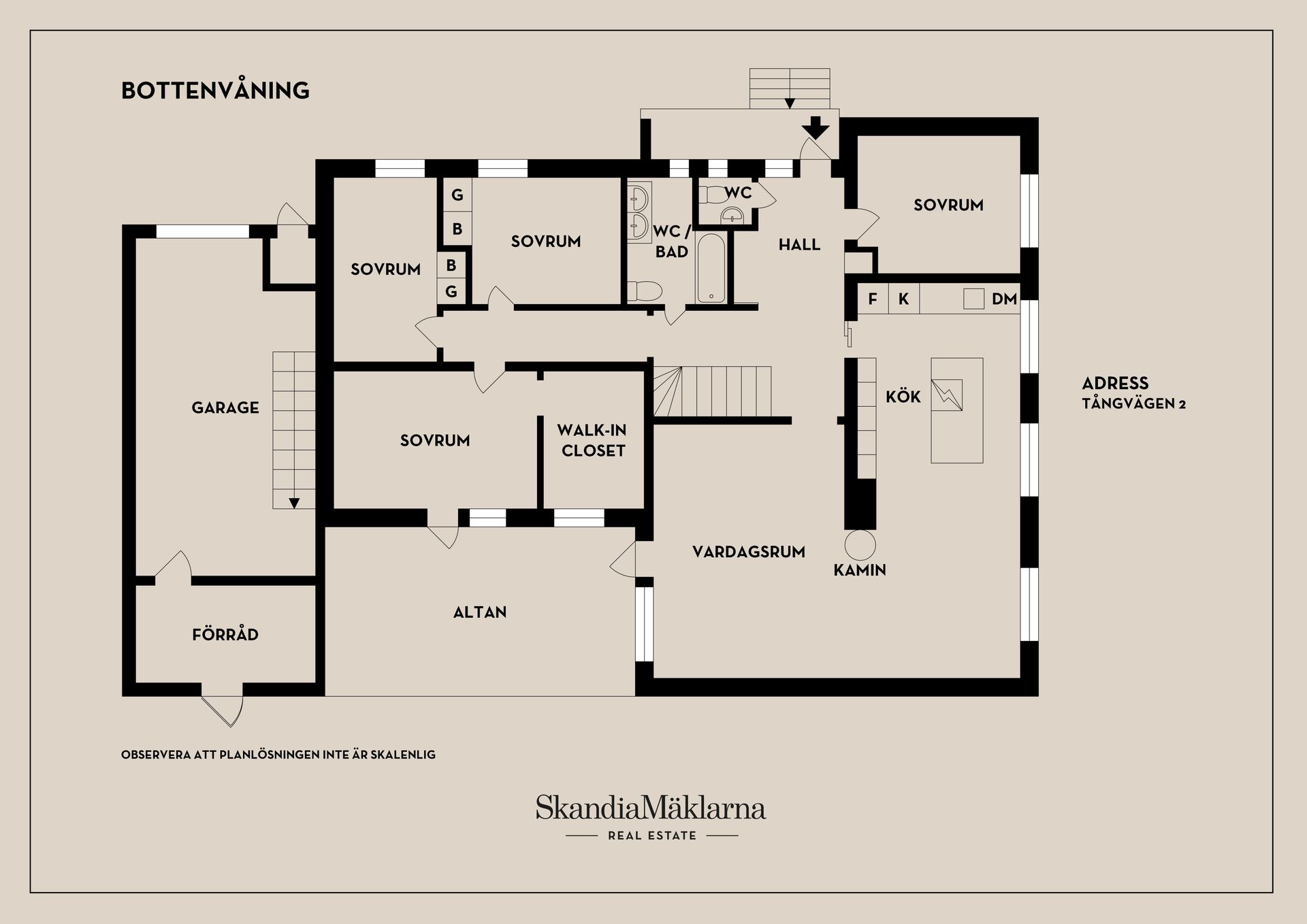 Villa, Tångvägen 2, Sunda, Oxelösund