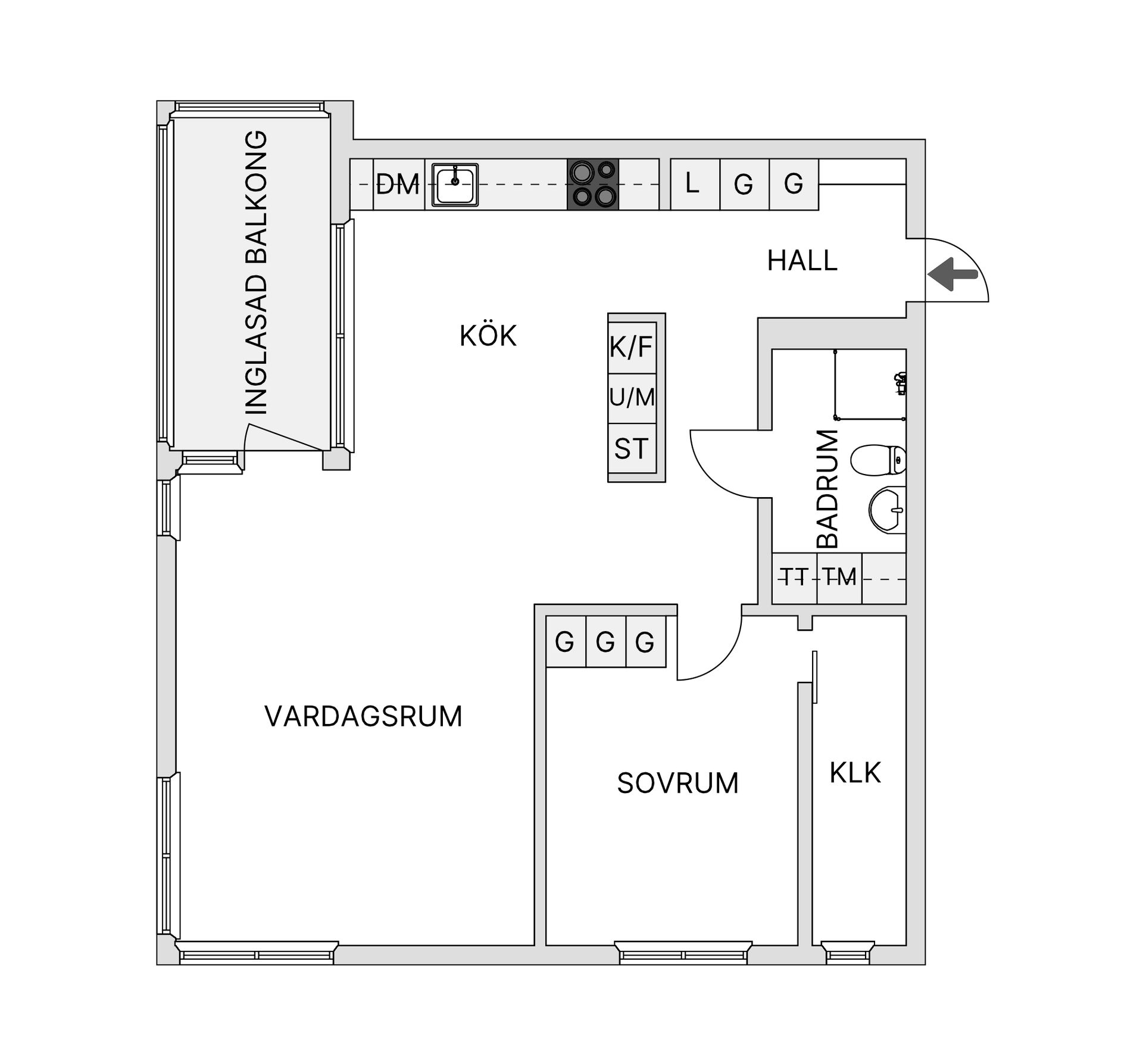 Bostadsrätt, Norra Skeppspromenaden 17, Eriksberg, Göteborg
