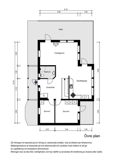 Villa, Gösta Ekmans väg 17, Eriksvik, Nacka