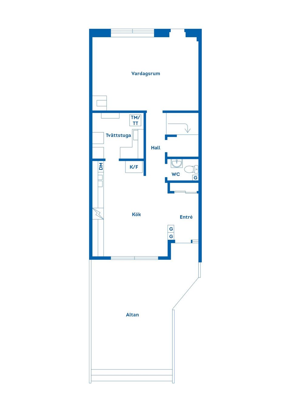 Radhus, Hammarvägen 40, Mariefred, Strängnäs