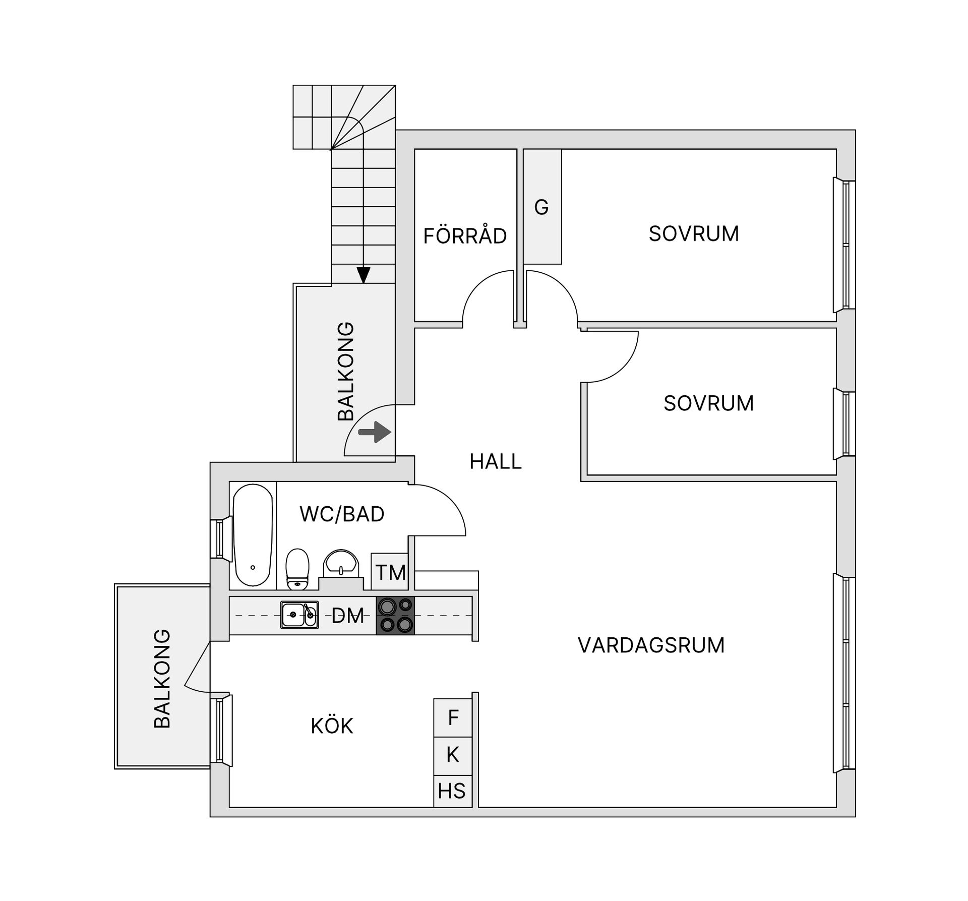 Bostadsrätt, Diamantgången 301, Öringe, Tyresö