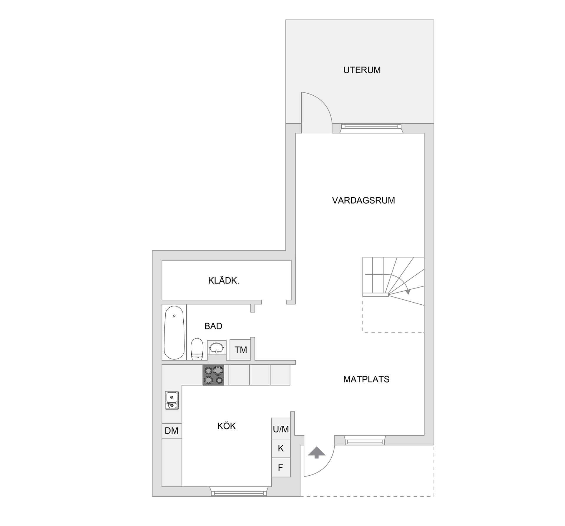 Bostadsrätt, Kantelegatan 20C, Kronoparken, Karlstad