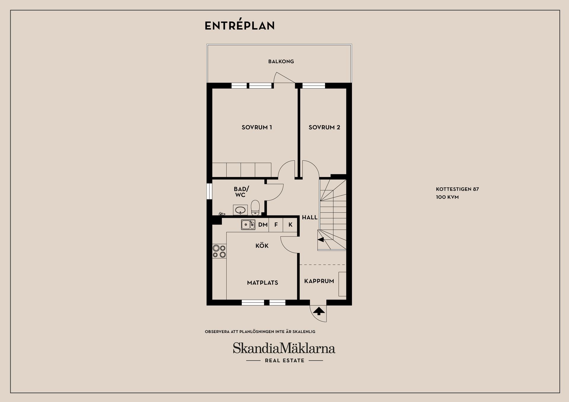 Radhus, Kottestigen 87, Botkyrka