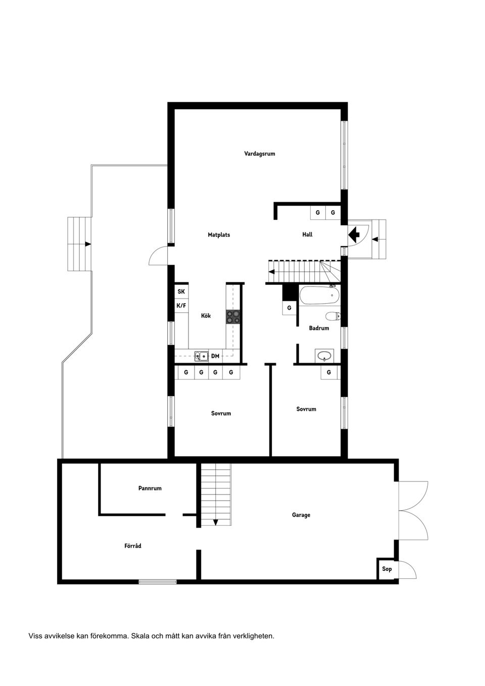 Villa, Bygdegårdsvägen 21, Gottne, Örnsköldsvik