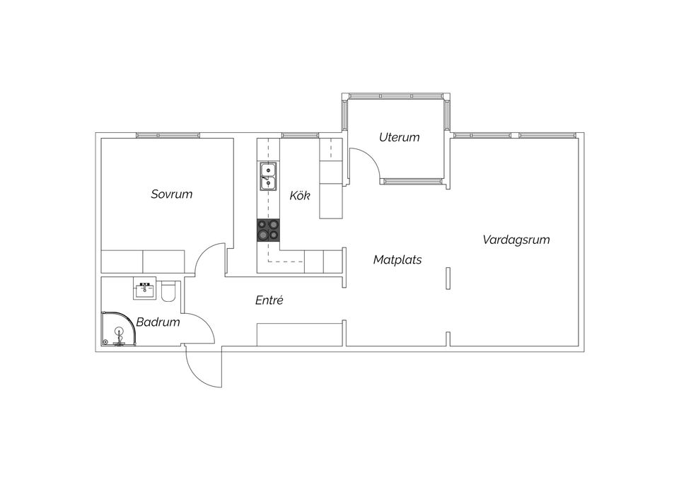 Bostadsrätt, Korstavägen 4C, Korsta, Sundsvall