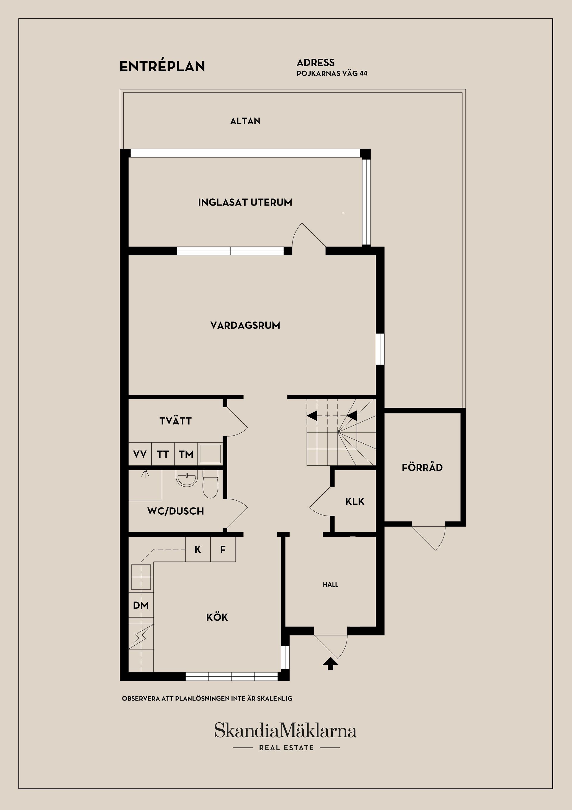 Radhus, Pojkarnas väg 44, Nyköping