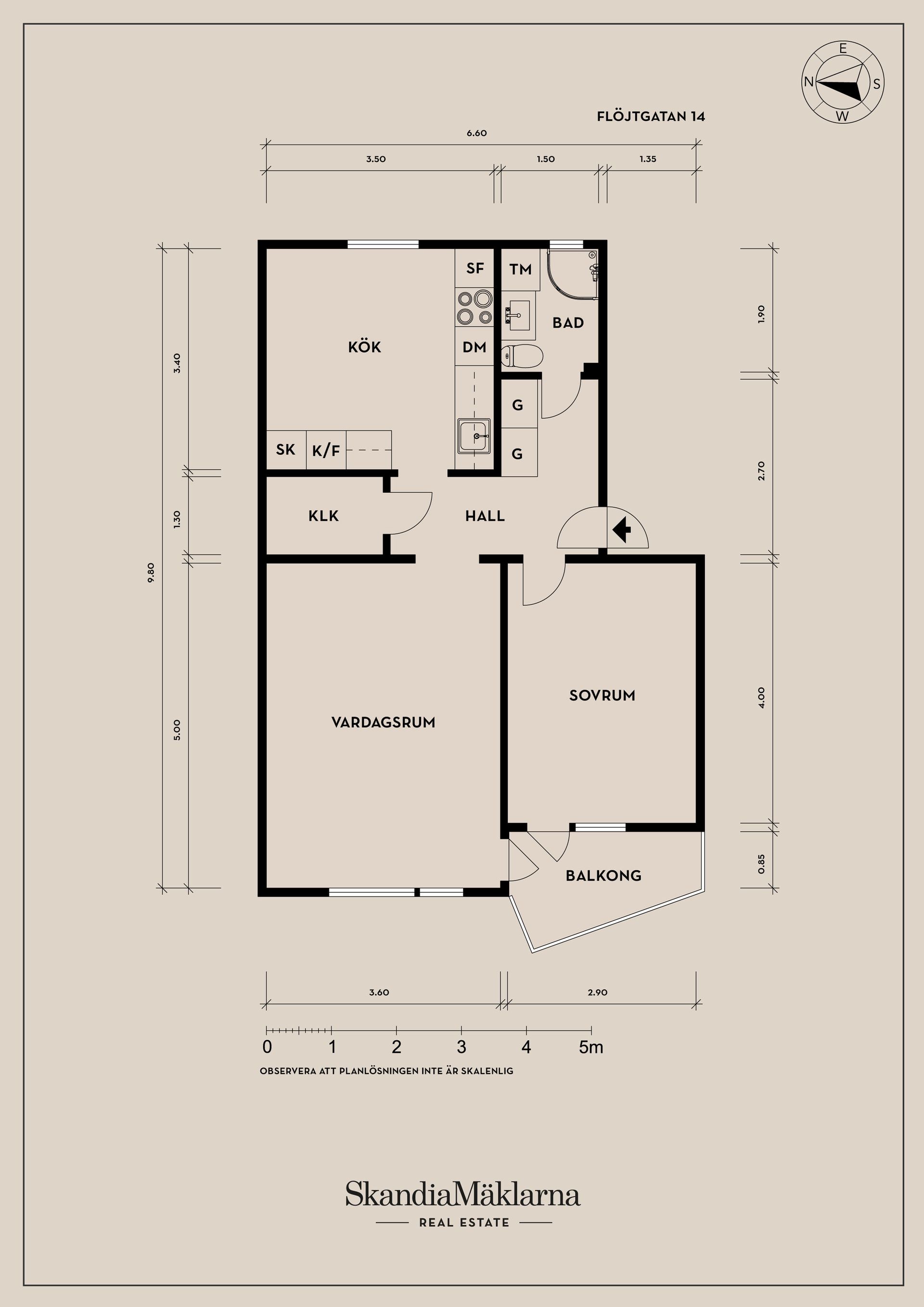 Bostadsrätt, Flöjtgatan 14, Ruddalen, Göteborg