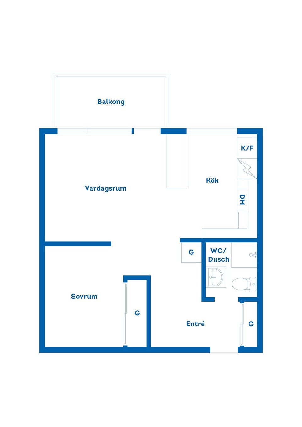 Bostadsrätt, Norsgatan 6A, Leksand