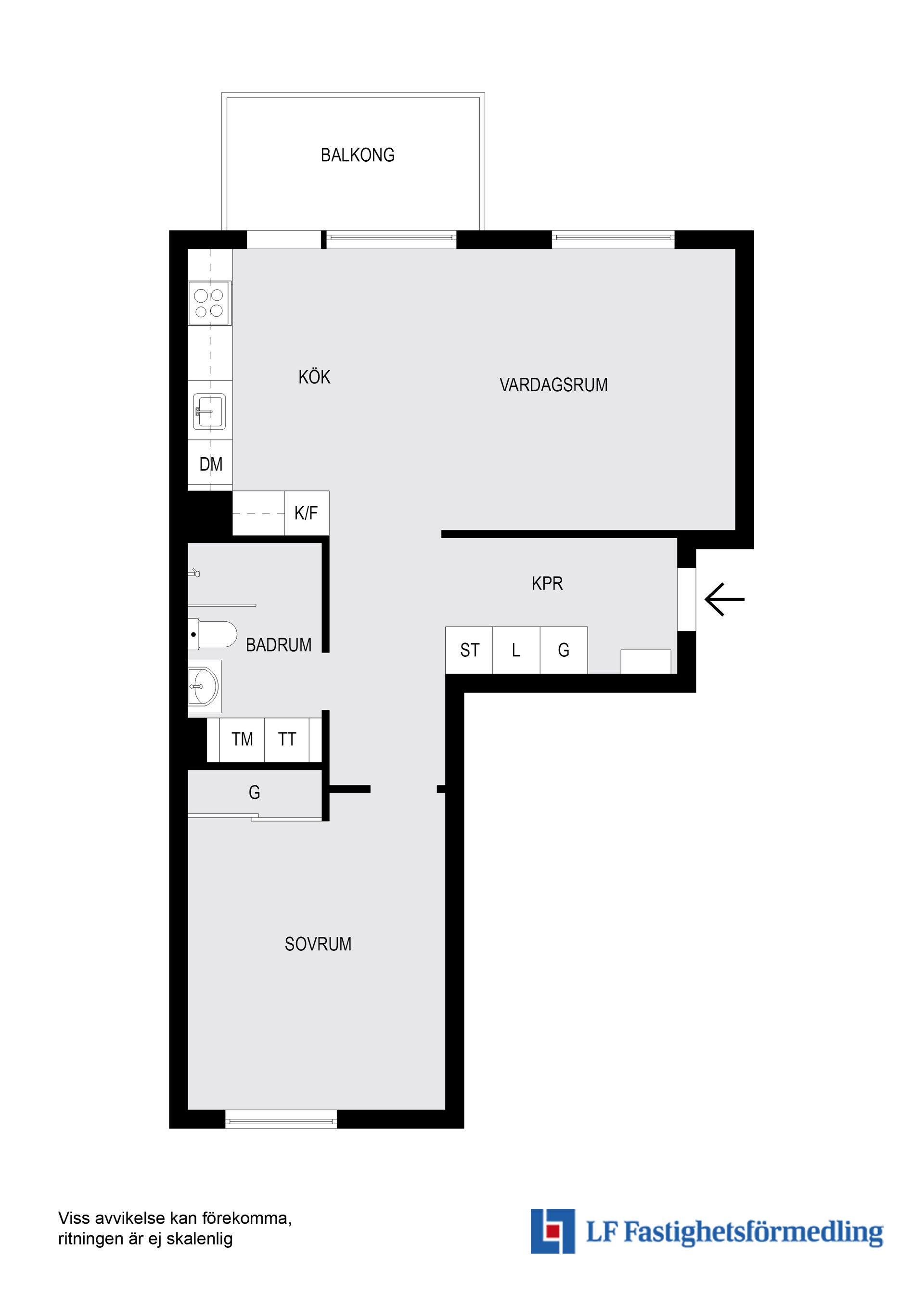 Bostadsrätt, SKÖLLERSTAGATAN 58 LGH 1103, Rågsved, Stockholm