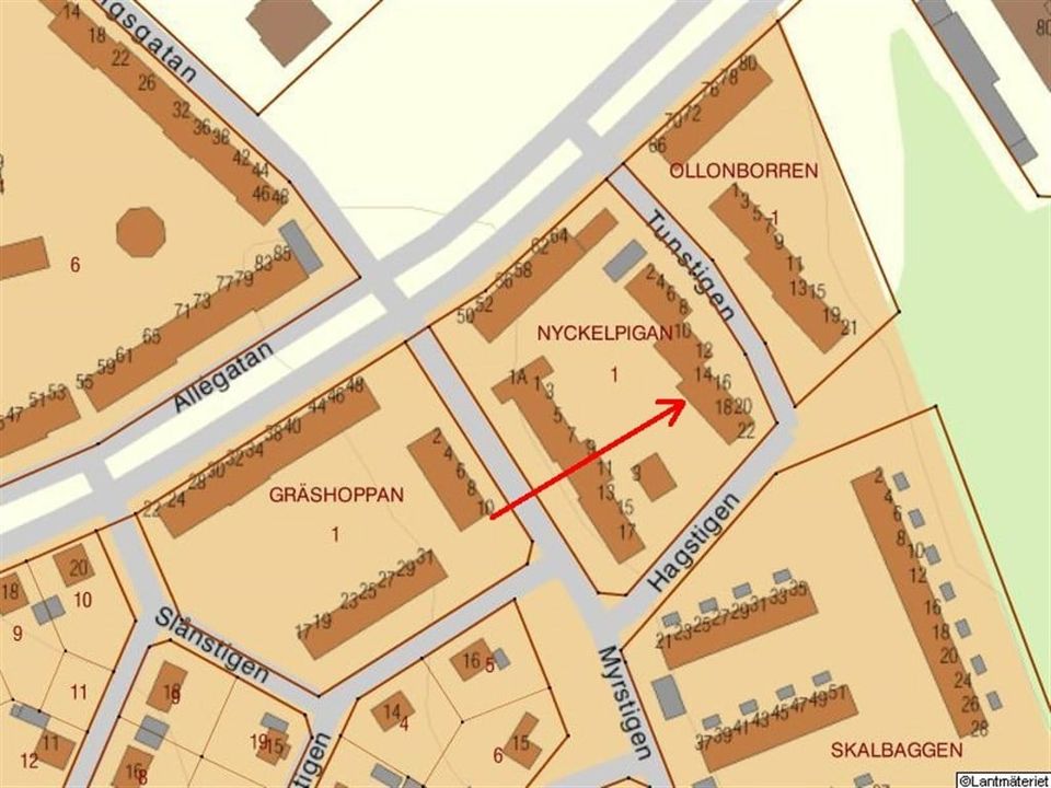 Radhus, Tunstigen 16, Visby - Söder, Gotland