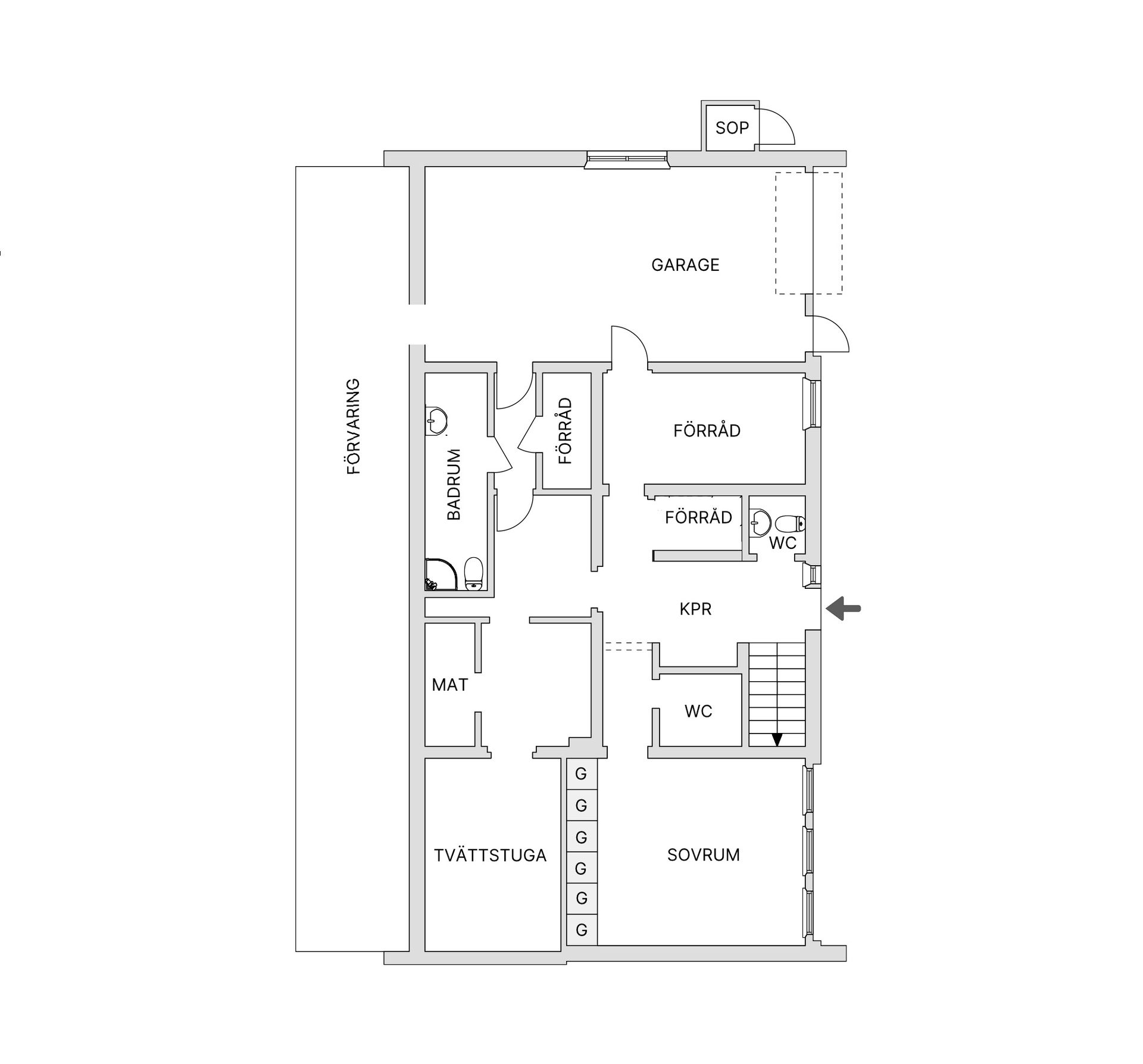 Villa, Svarvaretorpsvägen 6, Anderstorp, Gislaved
