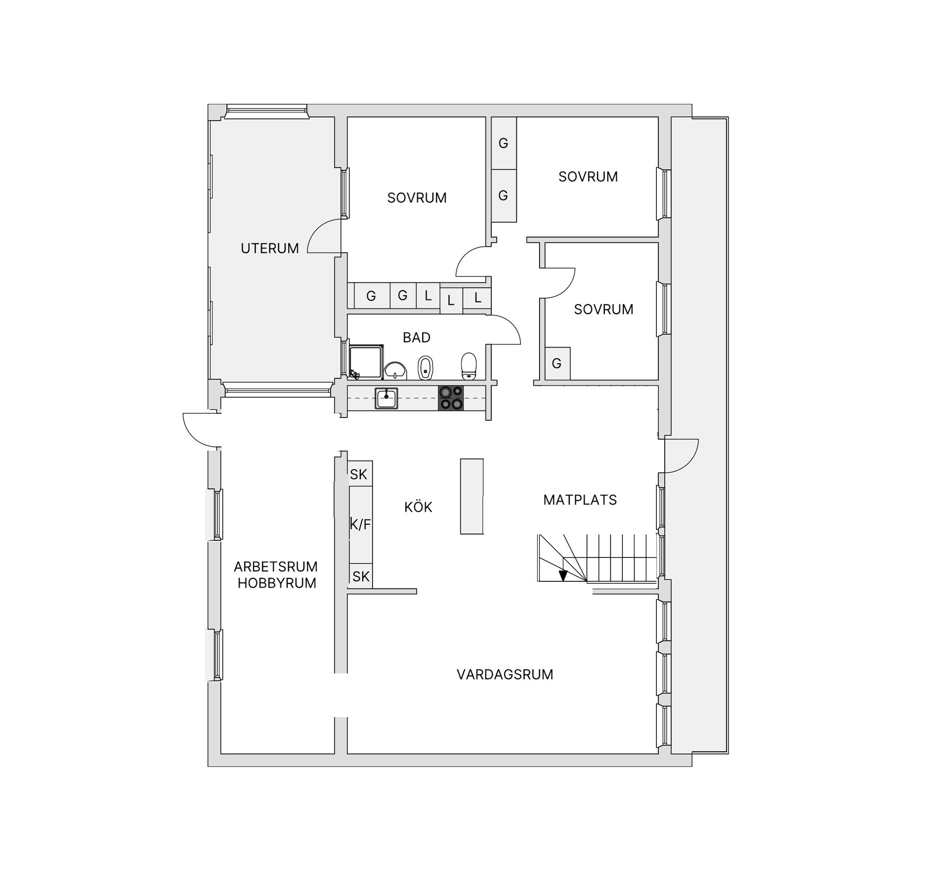 Villa, Svarvaretorpsvägen 6, Anderstorp, Gislaved