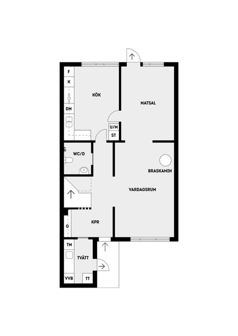 Radhus, Danastigen 26, Gribbylund, Täby