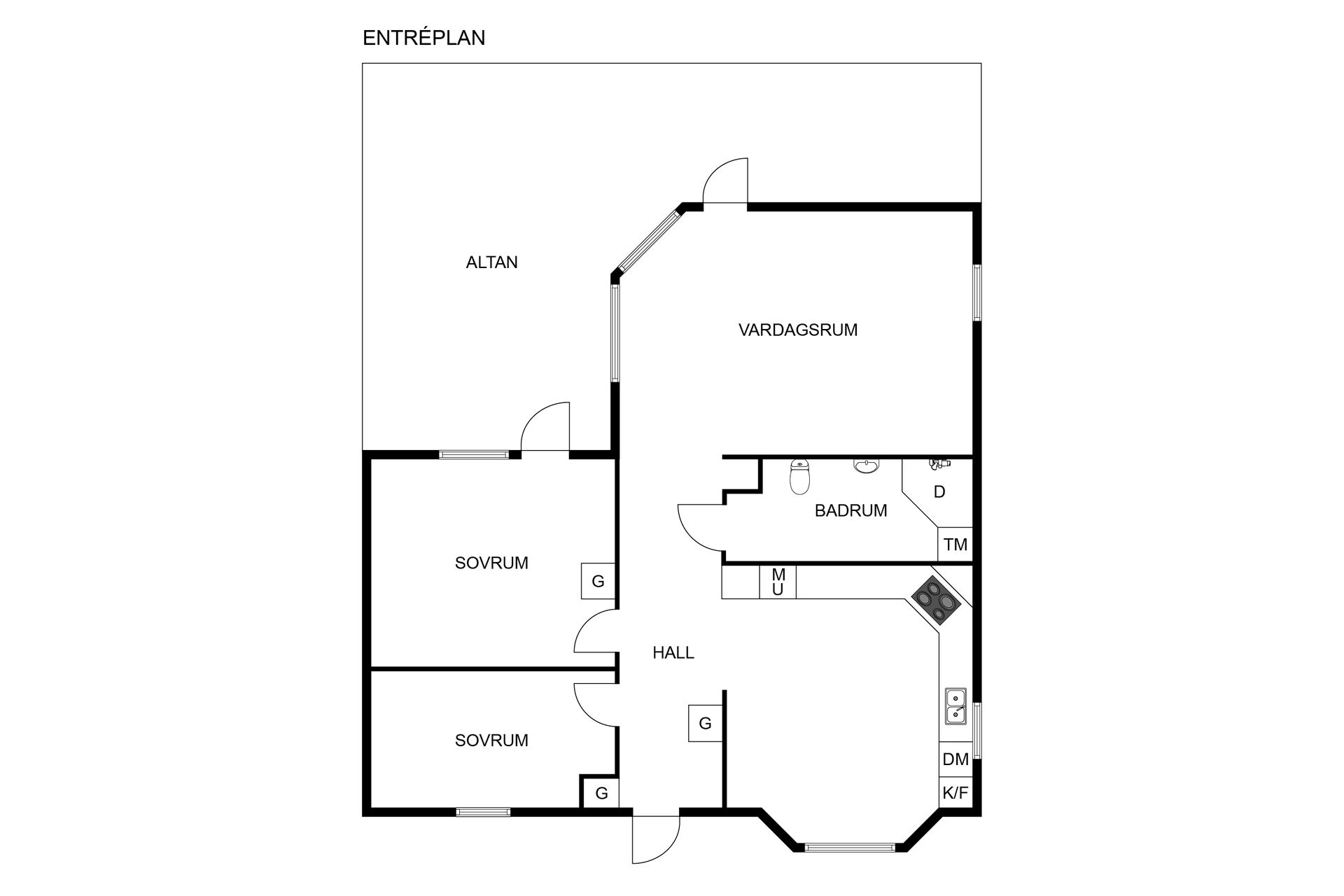Villa, Granvägen 8, Västerlanda, Lilla Edet