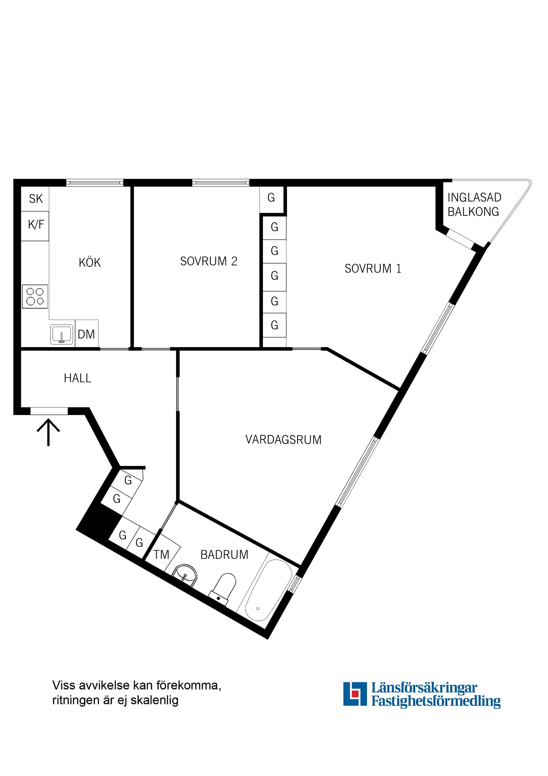 Bostadsrätt, Ellen Keys gata 37, Fruängen, Stockholm