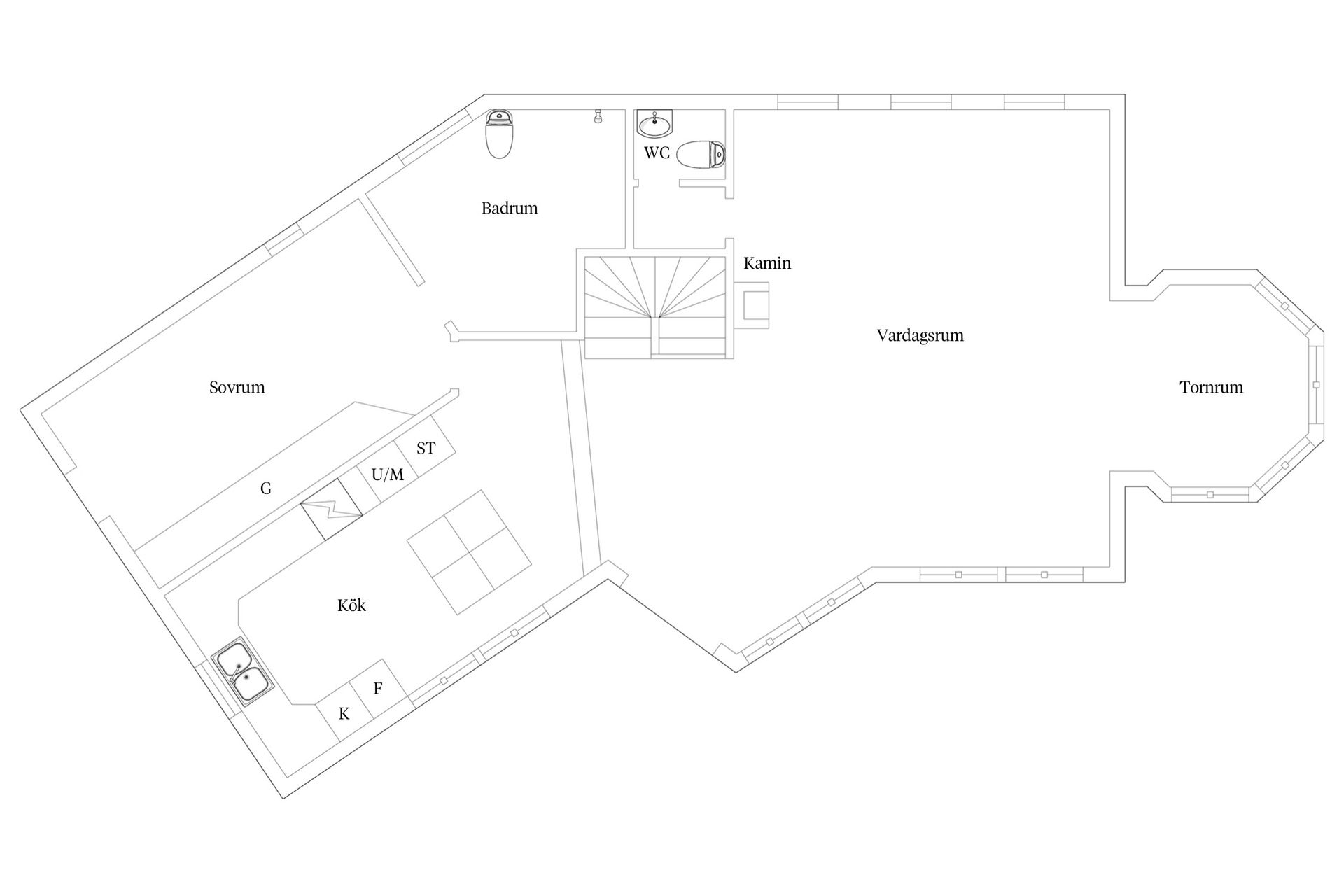 Villa, Fyrtornsvägen 1, Torslanda - Hällsvik, Göteborg