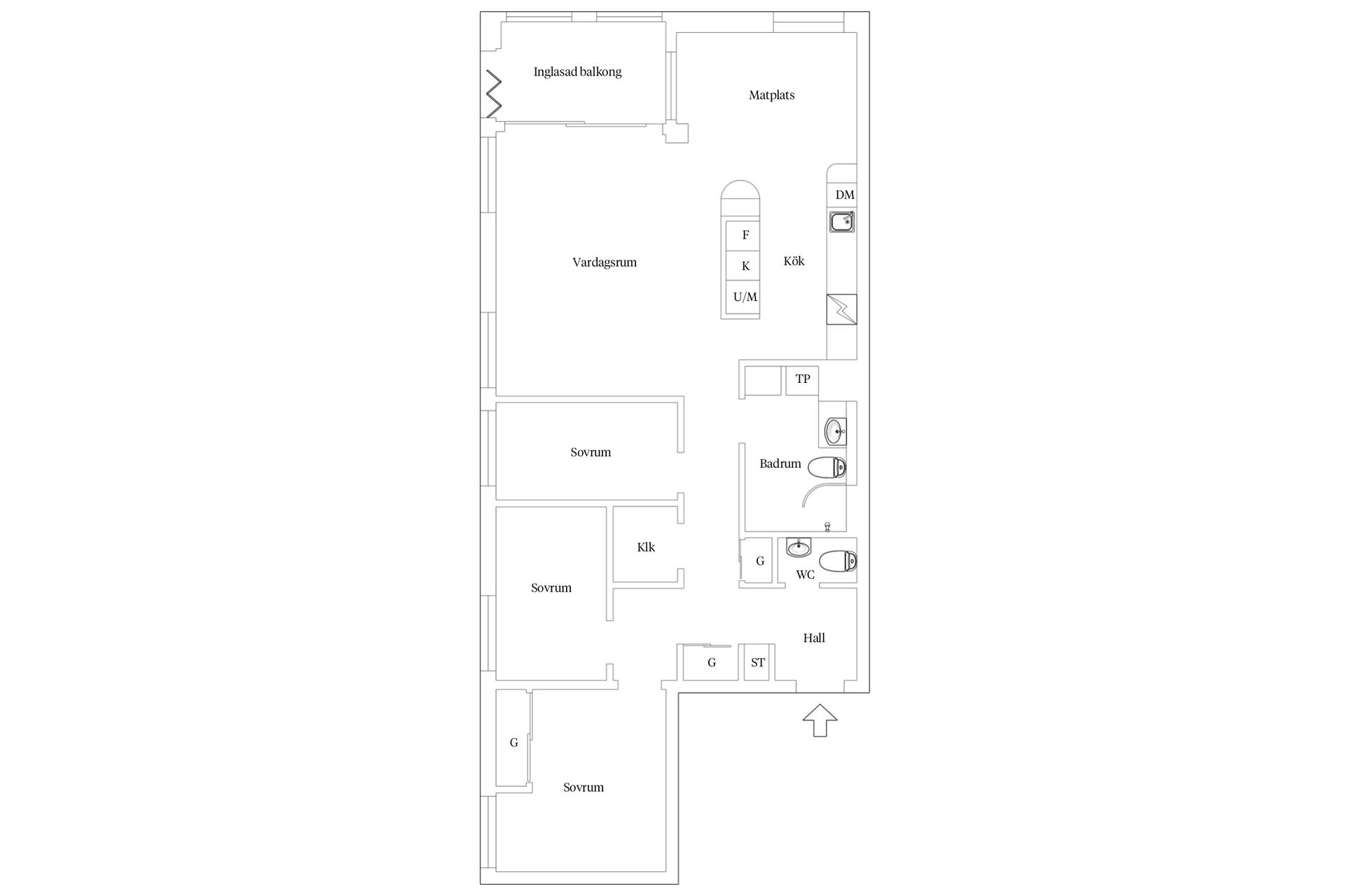 Bostadsrätt, Södra vägen 15, Lund - Centrum, Lund