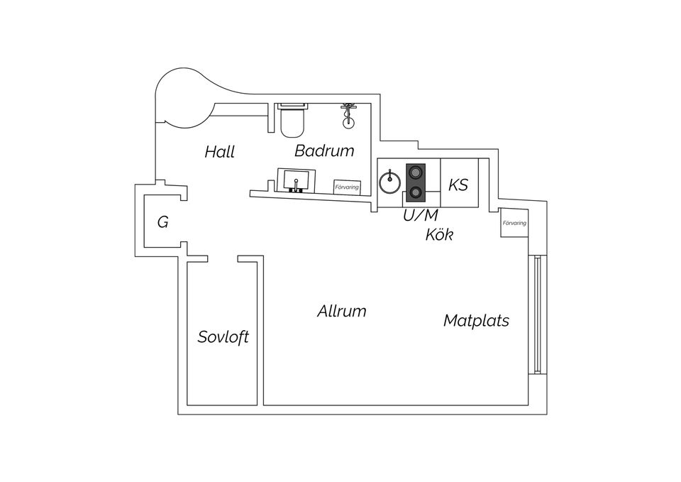 Bostadsrätt, Essingetorget 40, Stora Essingen, Stockholm