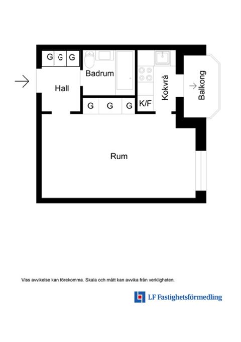 Bostadsrätt, Fylkinggatan 23B, Håkanstorp, Malmö