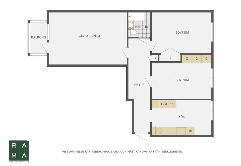 Bostadsrätt, Hagtornsvägen 13, Odal/Vilan, Kristianstad