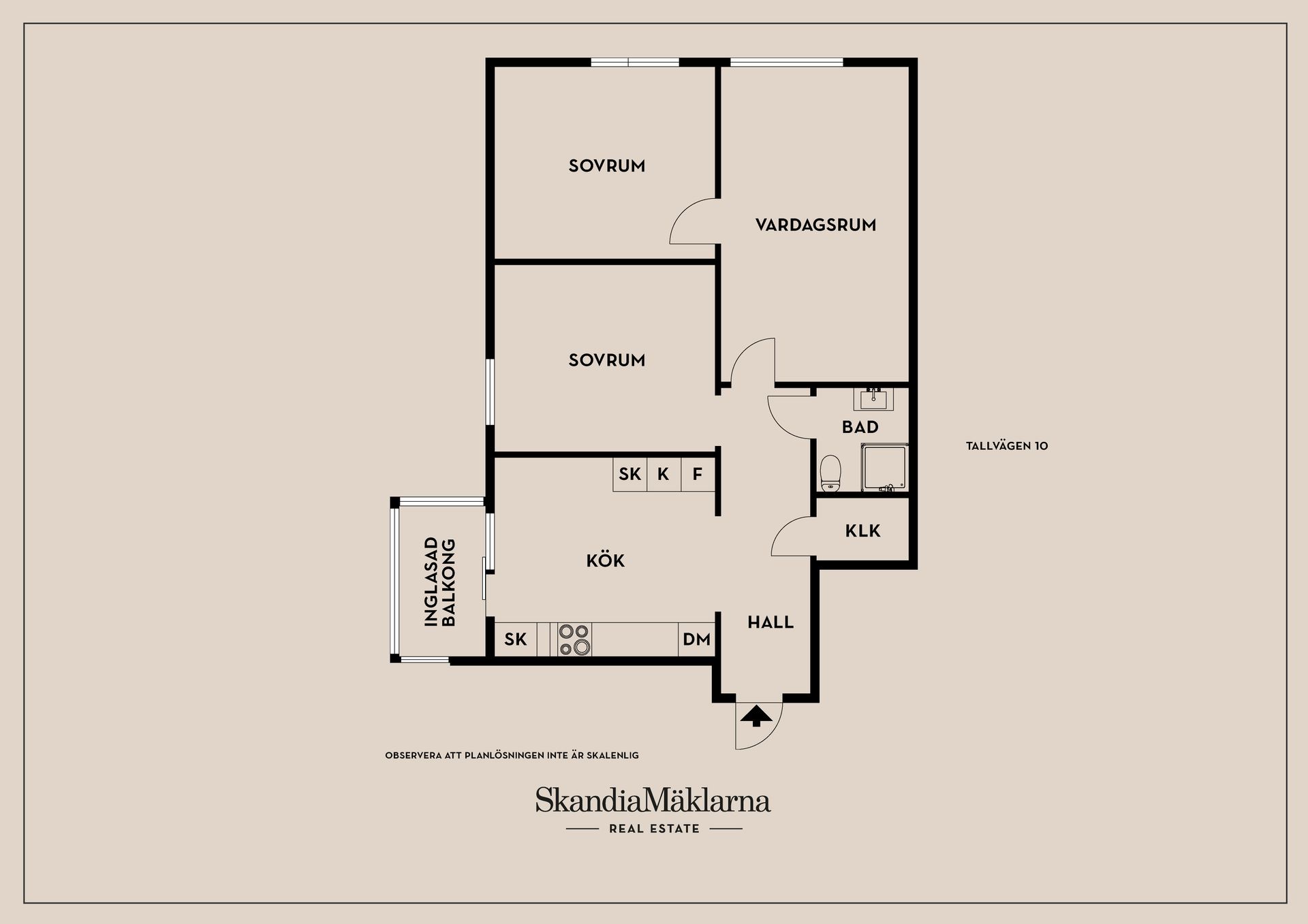 Bostadsrätt, Tallvägen 10, Hammarö