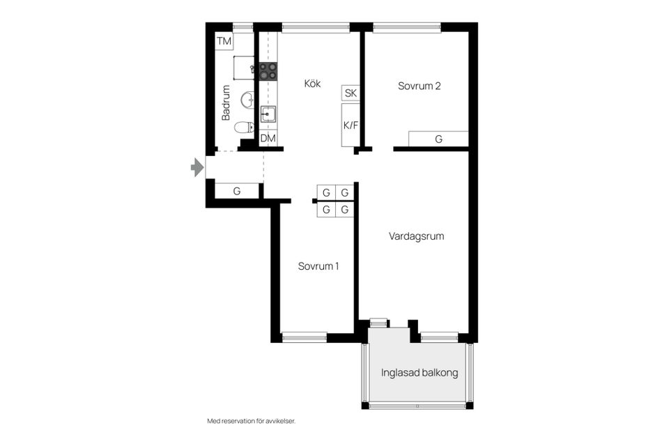 Bostadsrätt, Falkvägen 18, Sigtuna - Brännbo, Sigtuna
