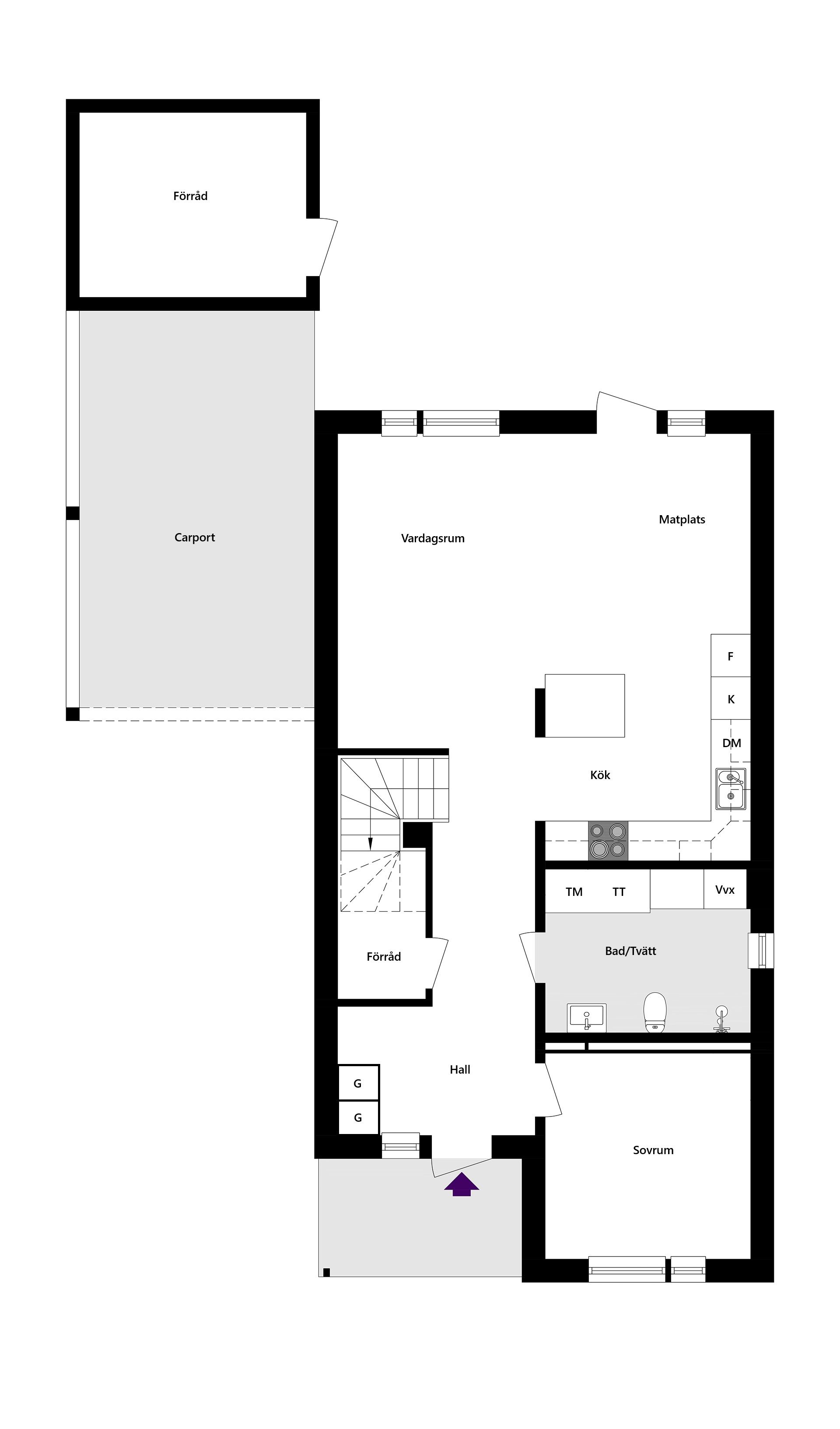 Radhus, Lahtisgatan 14, Lillhamra, Västerås