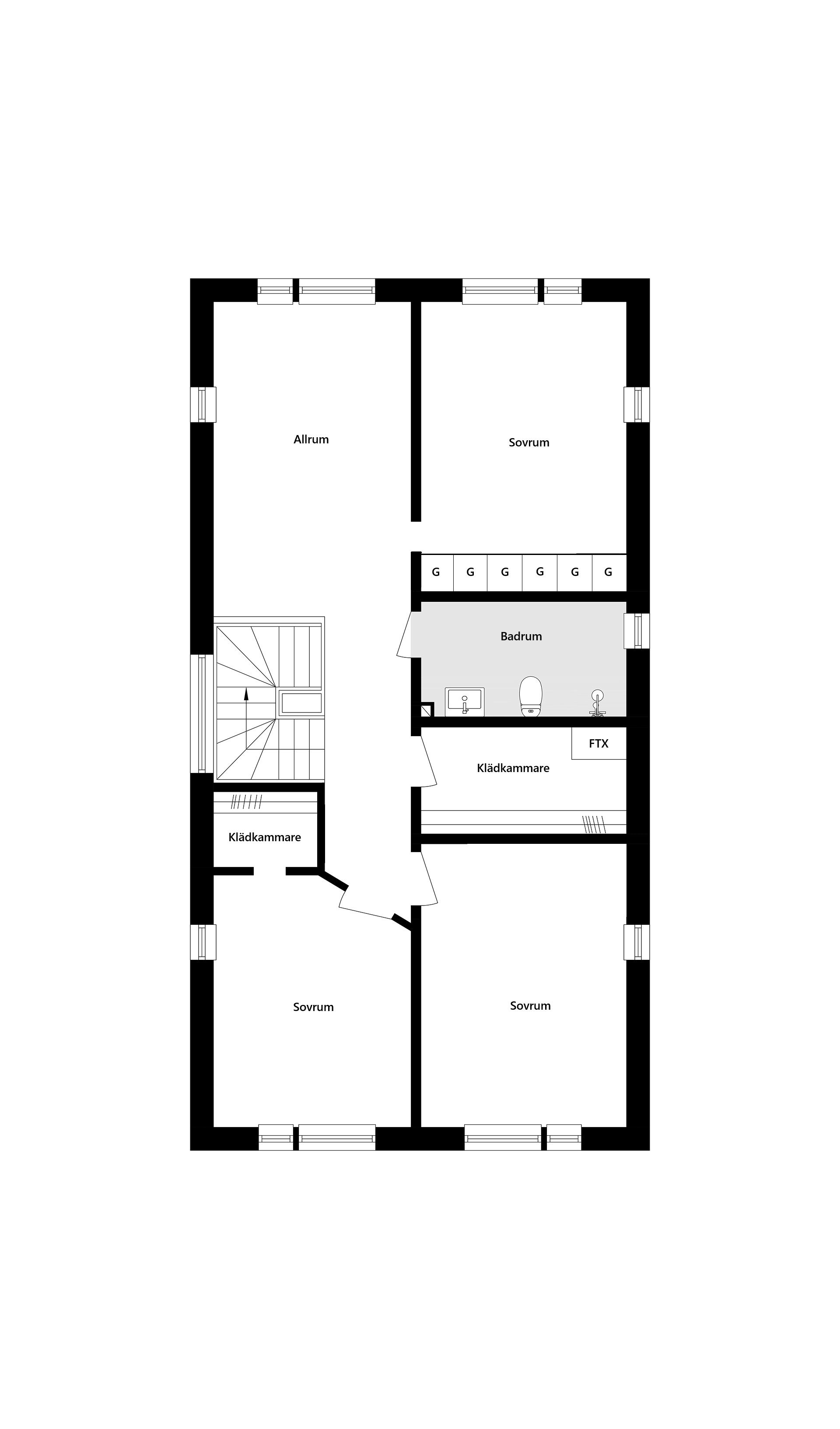 Radhus, Lahtisgatan 14, Lillhamra, Västerås