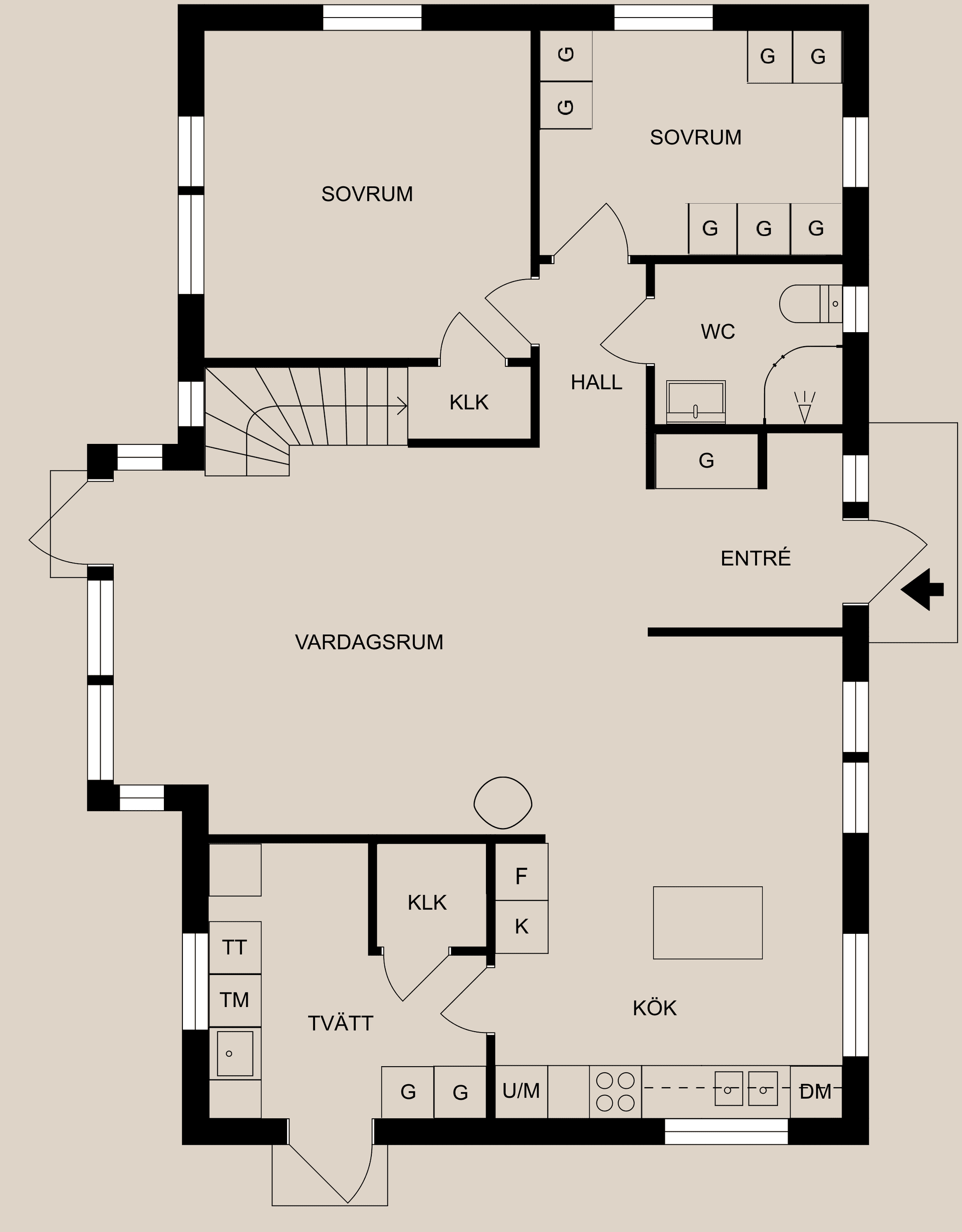 Villa, Kungsörsstigen 8, Snöveltorp, Söderköping