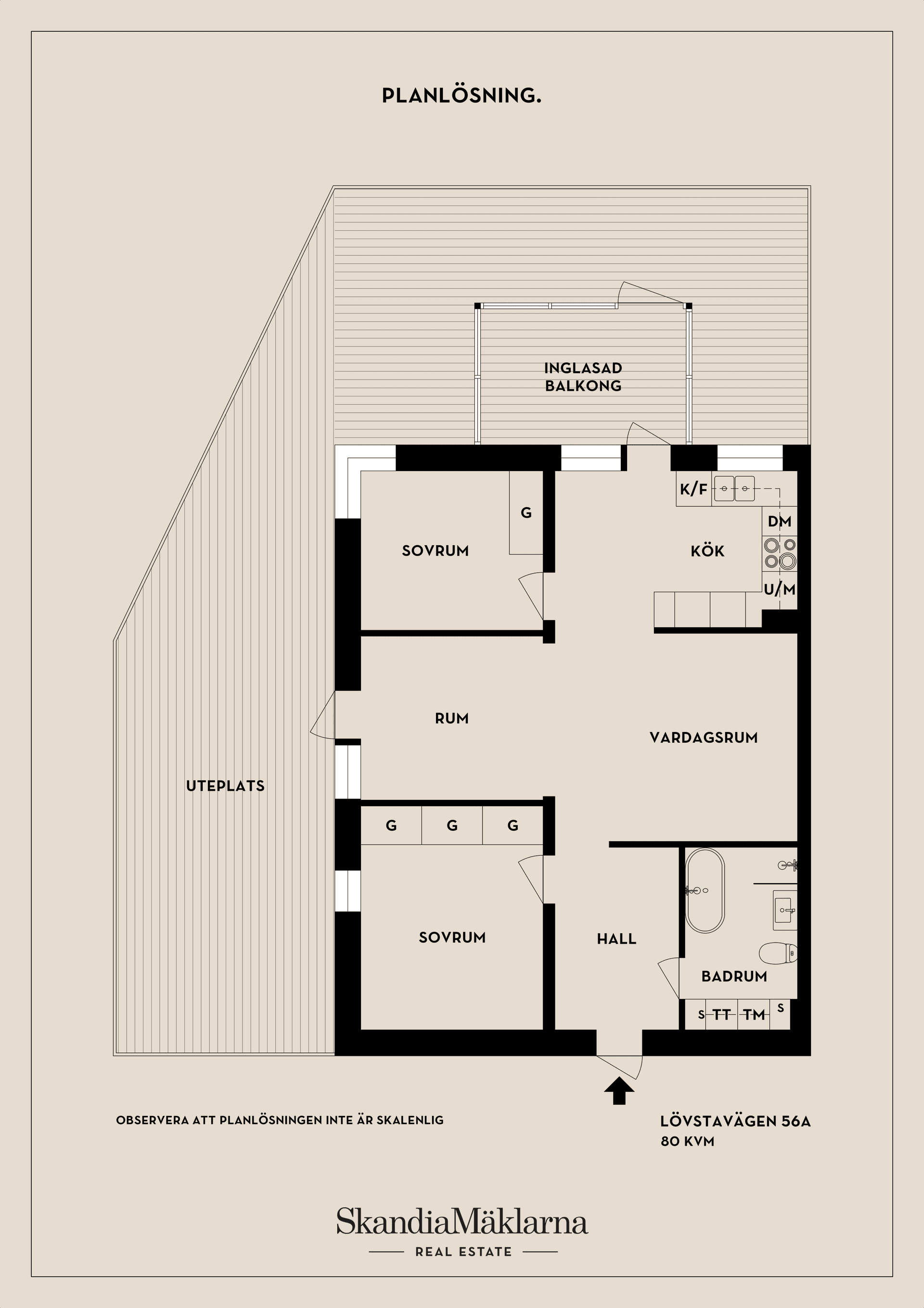Bostadsrätt, Lövstavägen 56A, Runby, Upplands Väsby