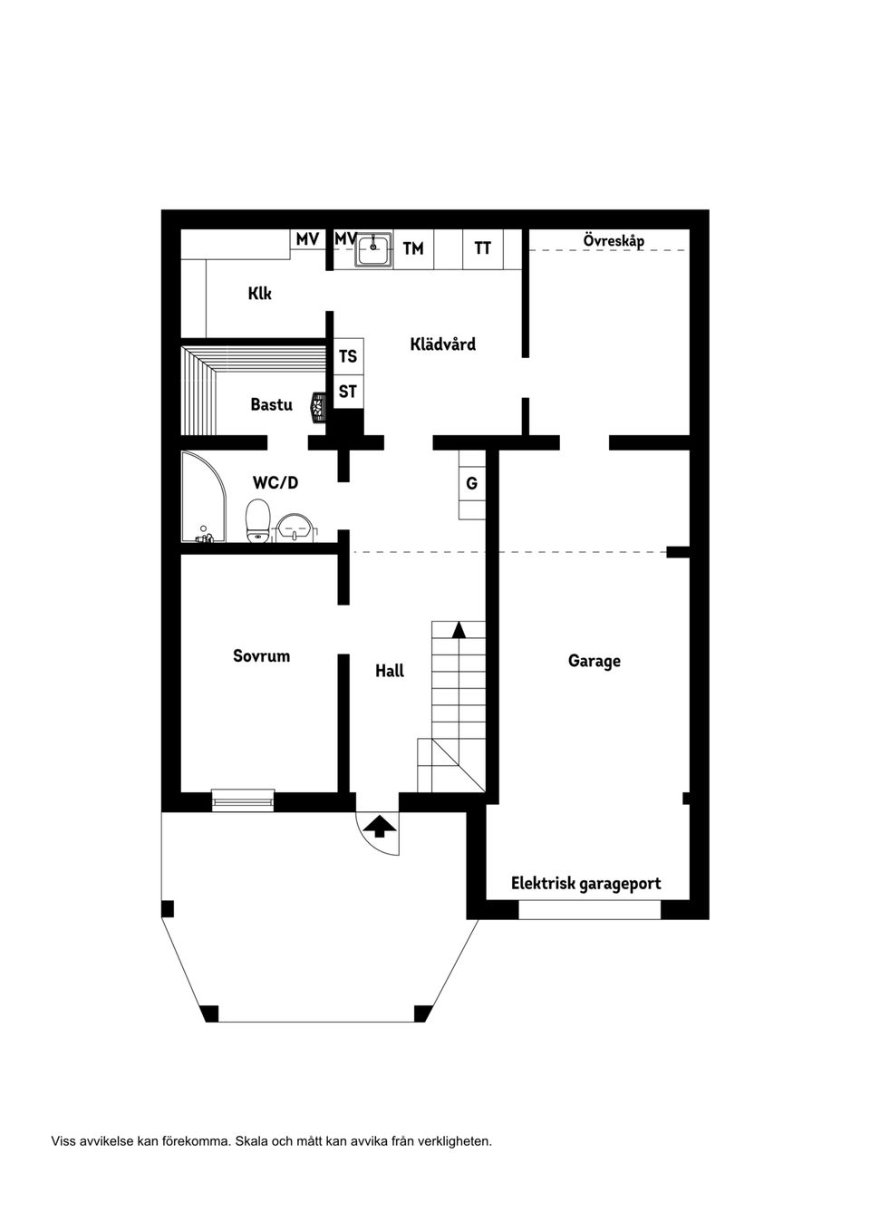 Radhus, Skansgatan 19, Bergnäset, Luleå