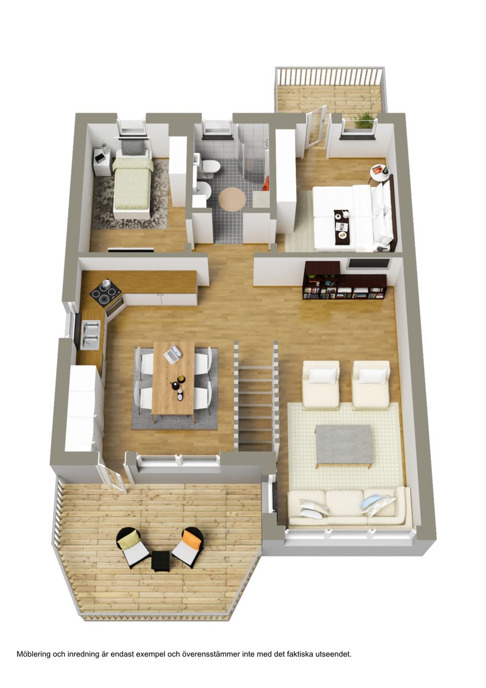 Radhus, Skansgatan 19, Bergnäset, Luleå