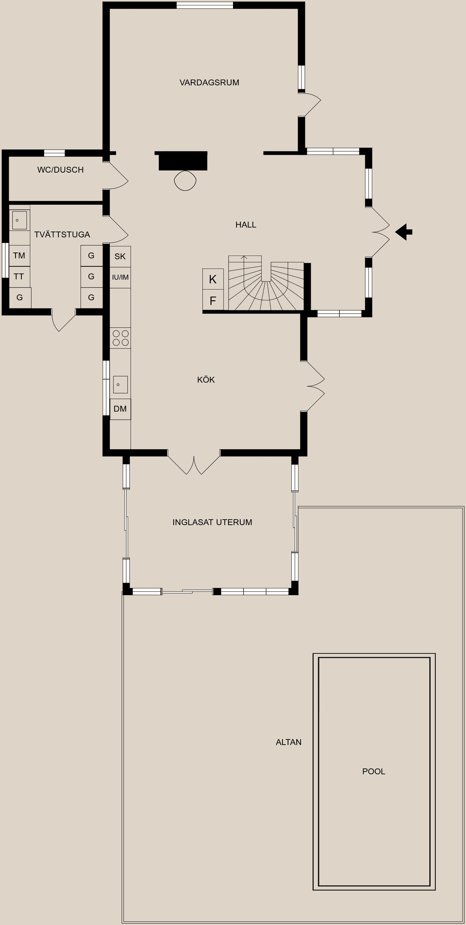 Villa, Dömestad Fröberga, Lindö, Berga, Norrköping