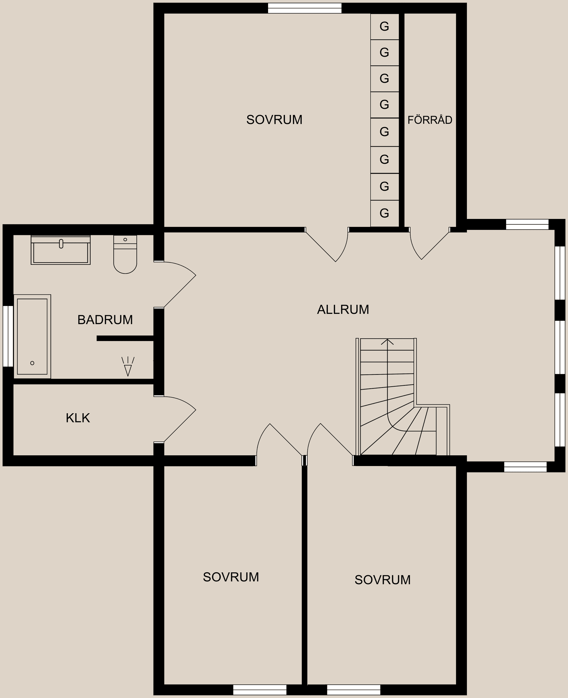 Villa, Dömestad Fröberga, Lindö, Berga, Norrköping